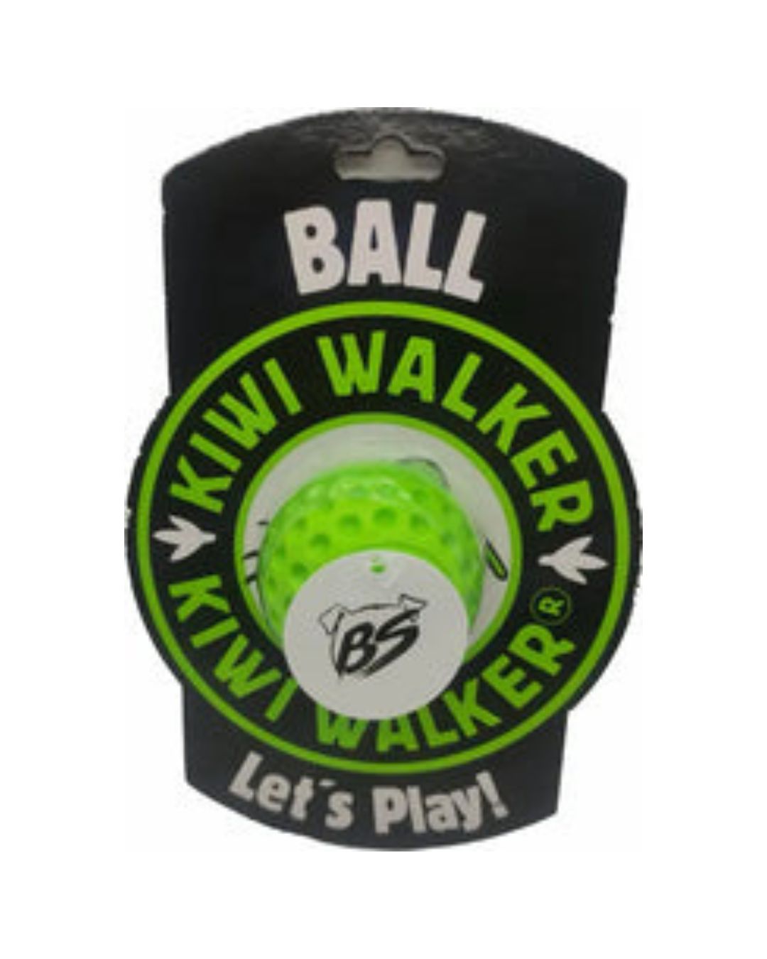 Pelota Kiwi Walker verde para Perros | Juguete Resistente y Divertido