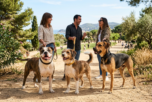 🐾 La Comunidad Bullstyle en acción. Collares para perros con estilo
