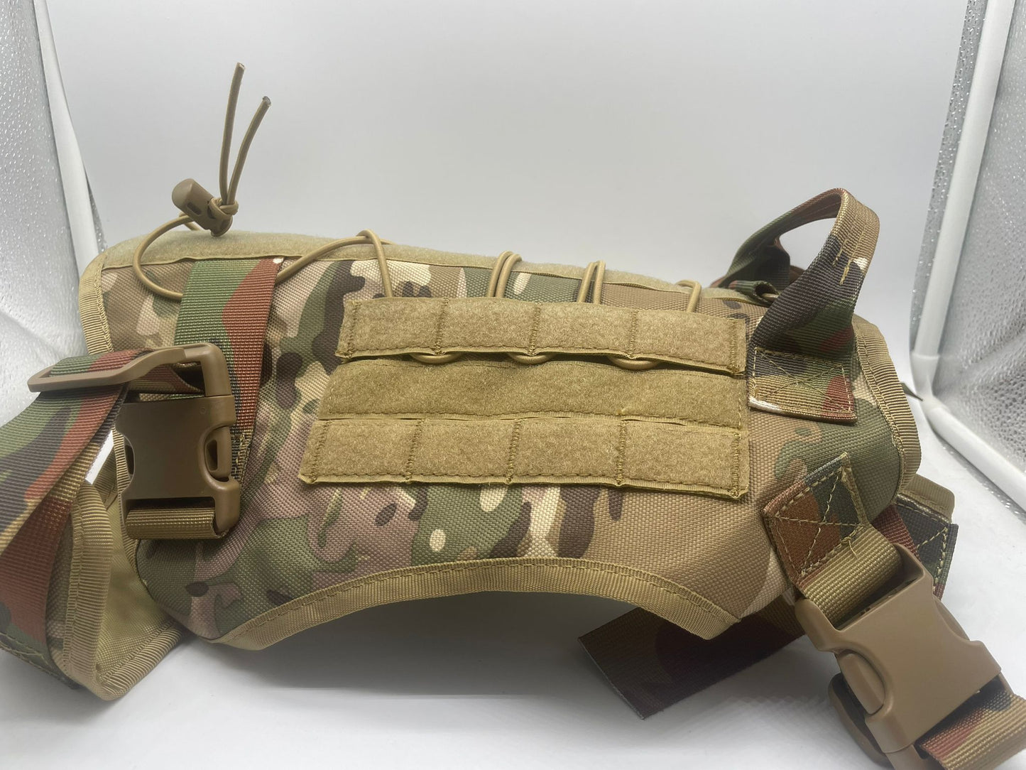 ARNÉS DE PASEO  VERDE MILITAR