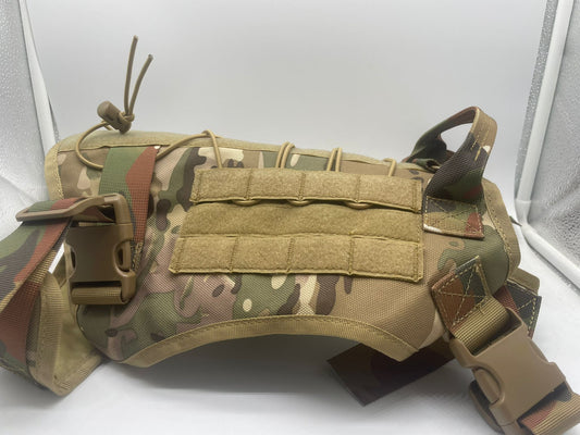 ARNÉS DE PASEO  VERDE MILITAR