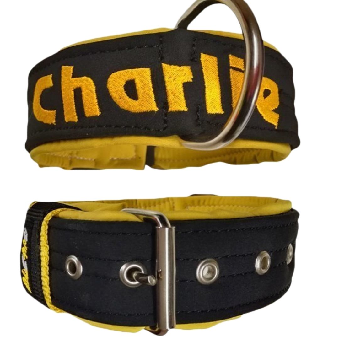 Collar para perros NEOSTYLE amarillo