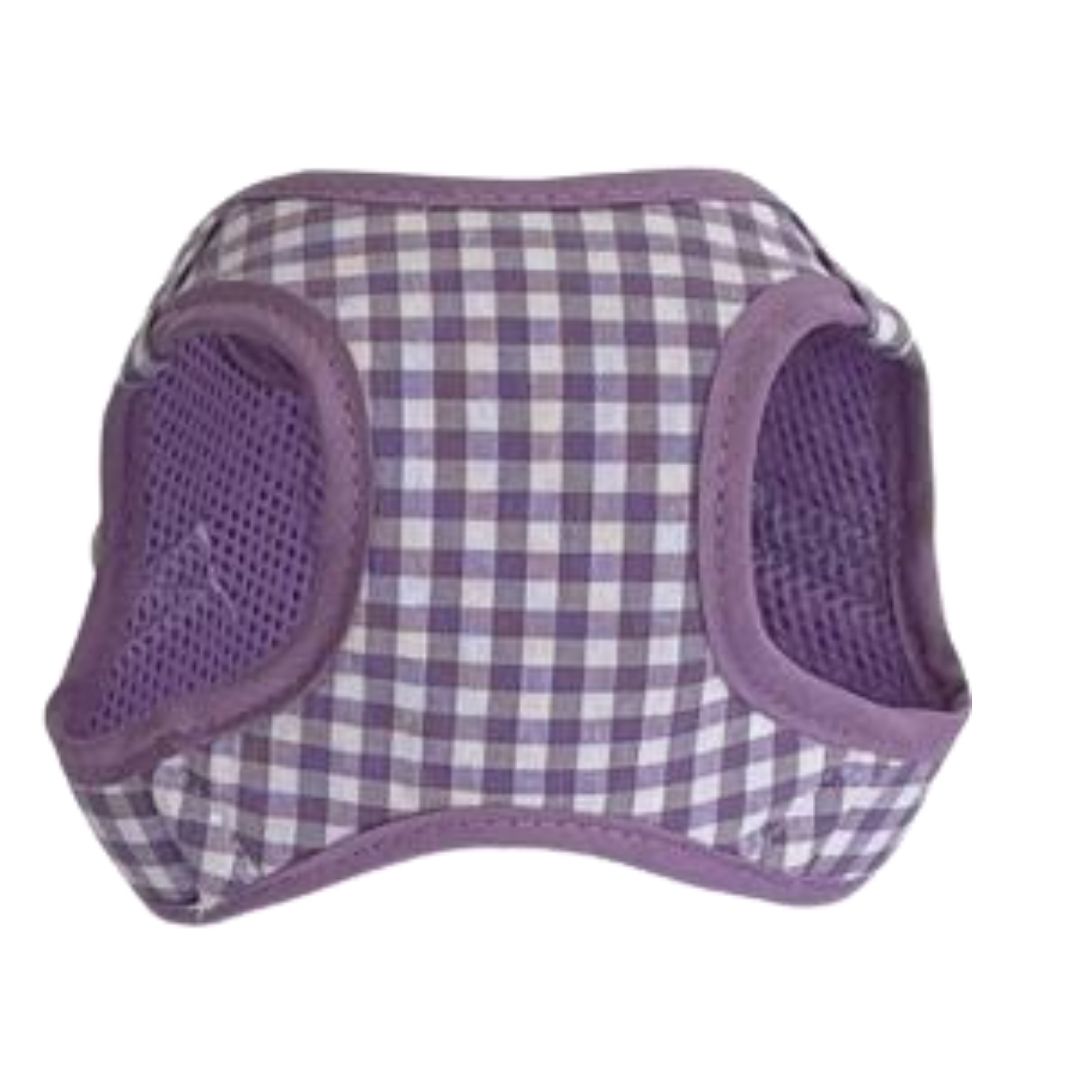 Chaleco 3D Vichy Malva