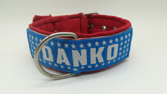 COLLAR MUESTRARIO DANKO CAPITAN AMERICA 50 MM
