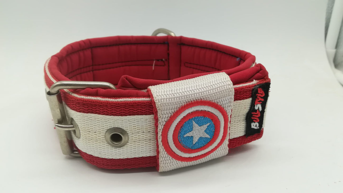 COLLAR MUESTRARIO DANKO CAPITAN AMERICA 50 MM