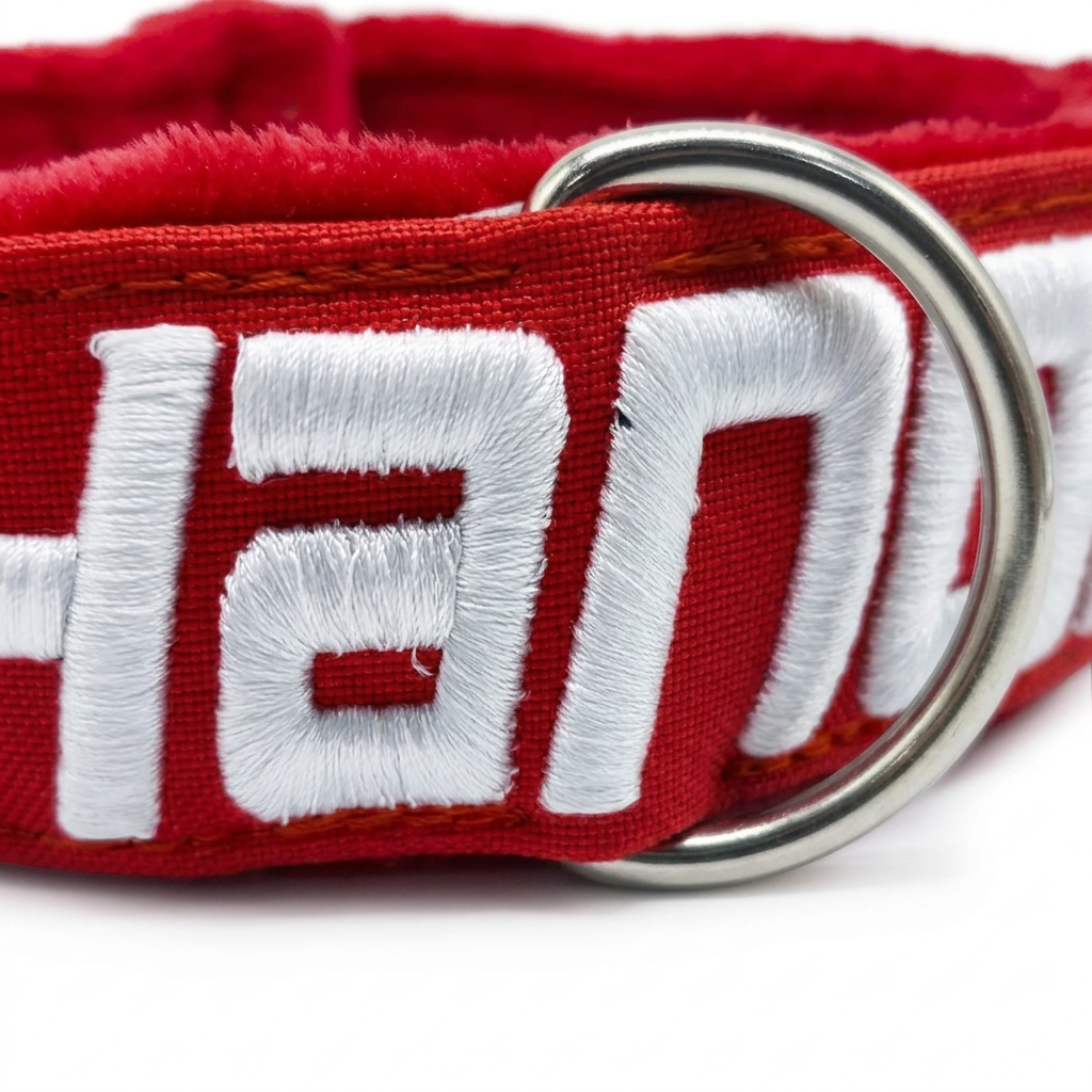 Collar 3D LINE RED