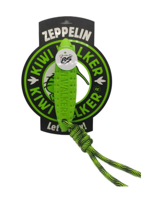 Mordedor para perro de presa Kiwi Walker color verde neón, material flotante e indestructible de alta visibilidad | Bullstyles