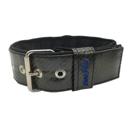 Collar de fibra de carbono negro 50mm con hebilla de seguridad y forro NEOSTYLE